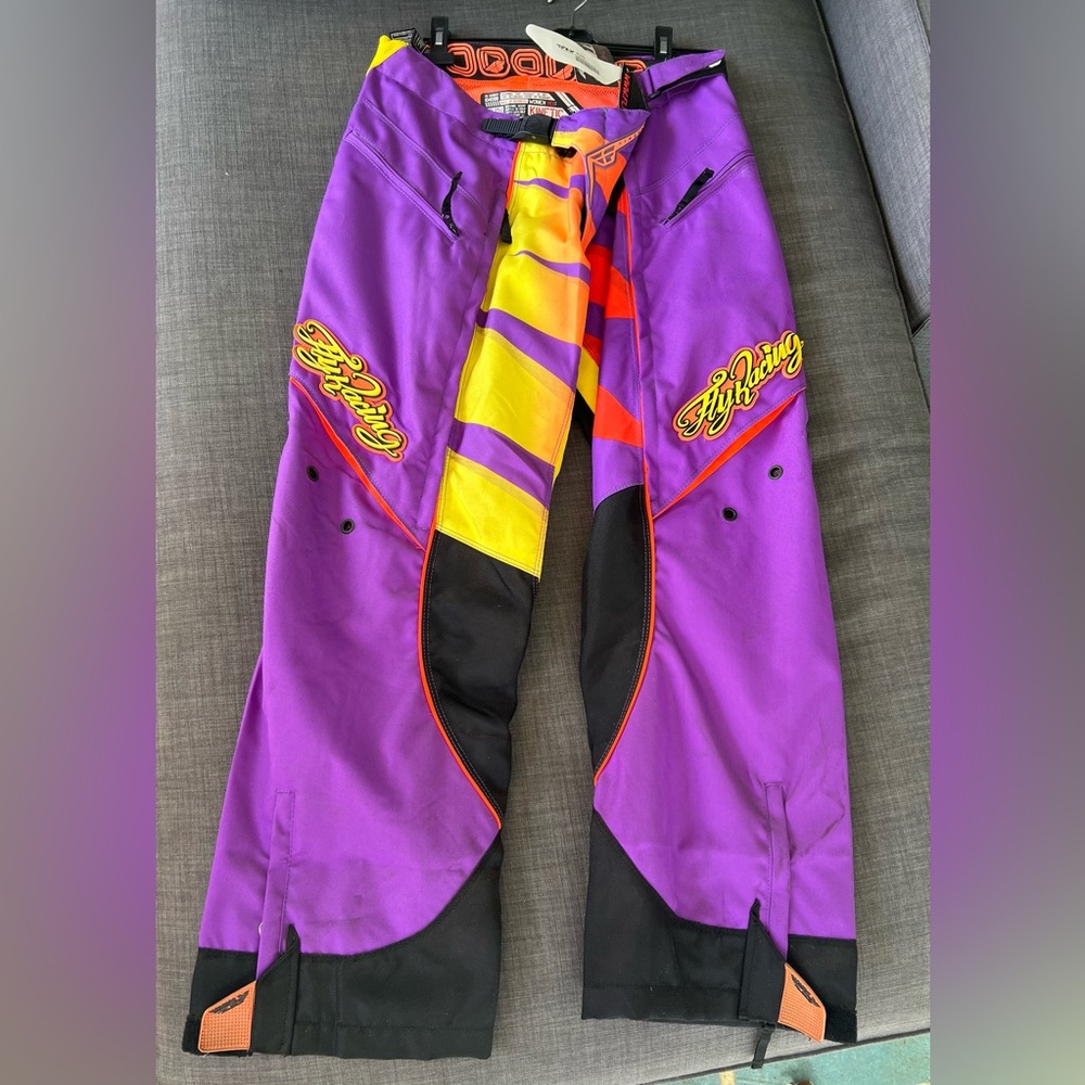 Motocross pants boot cut girl size 11/12
